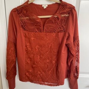 Anthropology Fall top, like new, perfect condition